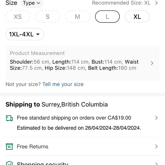 SHEIN dress - Picture 3 of 3
